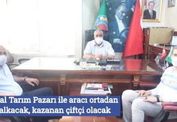 Dijital Tarım Pazarı ile aracı ortadan kalkacak, kazanan çiftçi olacak